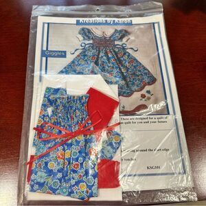 KREATIONS by KARON - Paper Dolls Quilt Pattern – Giggles Dress NWT